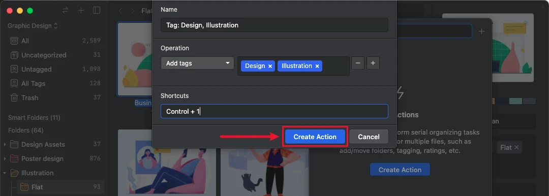 Image from Eagle “Action”